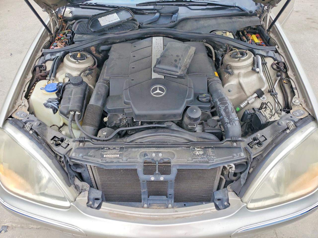 2000 Mercedes-benz S 430 Бежевый vin: WDBNG70J0YA023656
