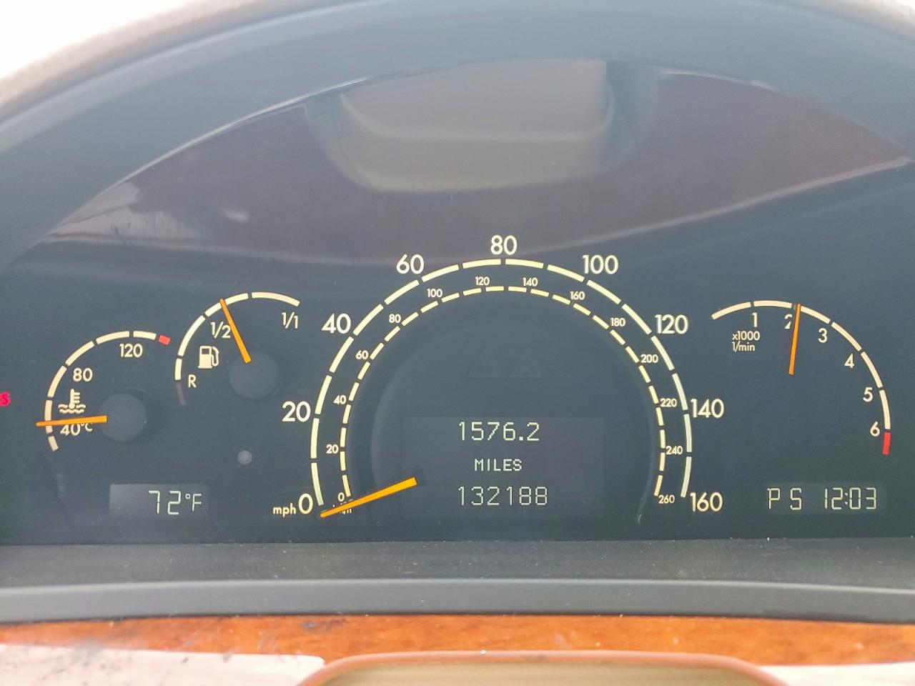 2000 Mercedes-benz S 430 Бежевый vin: WDBNG70J0YA023656