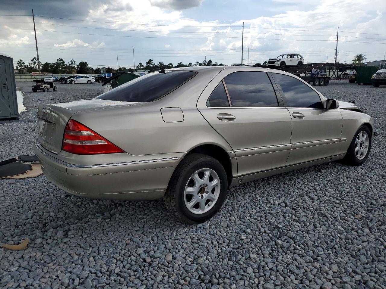 2000 Mercedes-benz S 430 Gold vin: WDBNG70J0YA046483
