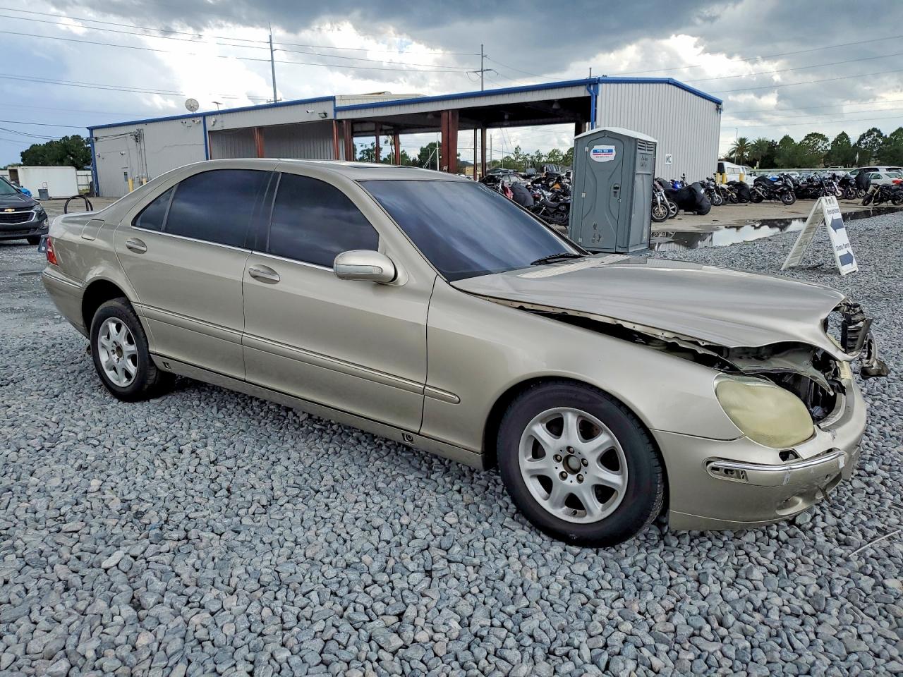2000 Mercedes-benz S 430 Gold vin: WDBNG70J0YA046483