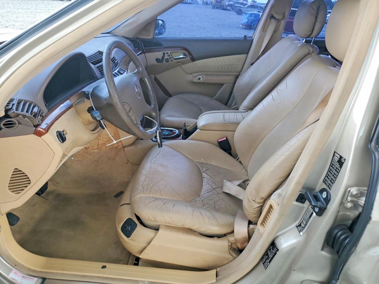 2000 Mercedes-benz S 430 Gold vin: WDBNG70J0YA046483