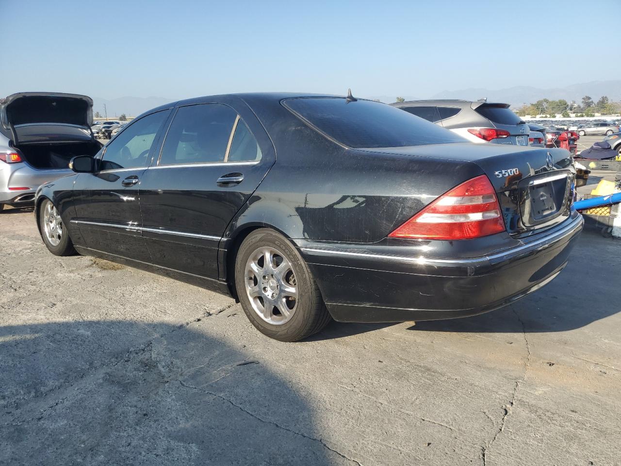 2000 Mercedes-benz S 430 Black vin: WDBNG70J0YA132506