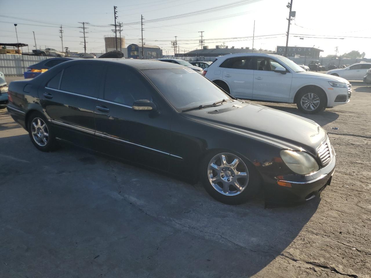 2000 Mercedes-benz S 430 Black vin: WDBNG70J0YA132506