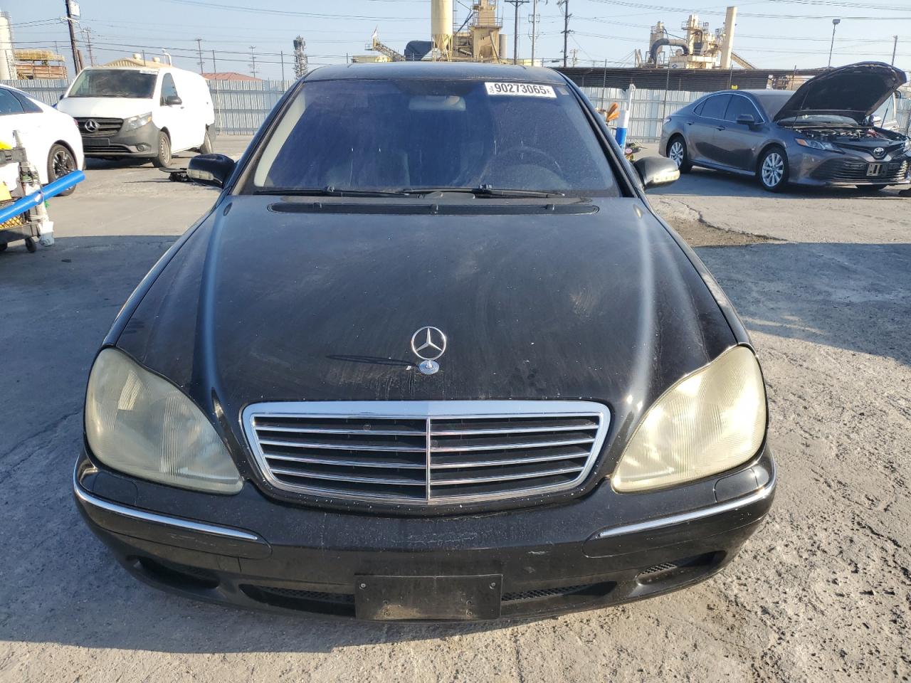 2000 Mercedes-benz S 430 Black vin: WDBNG70J0YA132506
