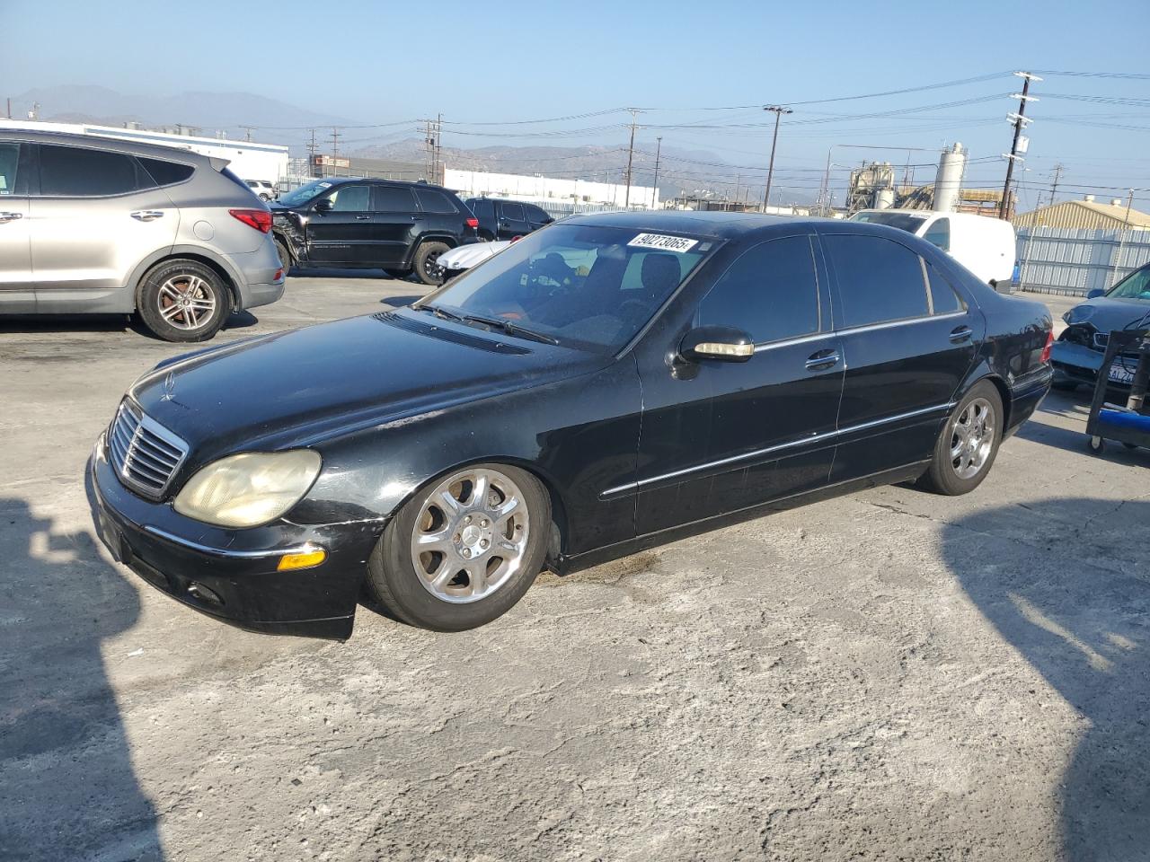 2000 Mercedes-benz S 430 Черный vin: WDBNG70J0YA132506