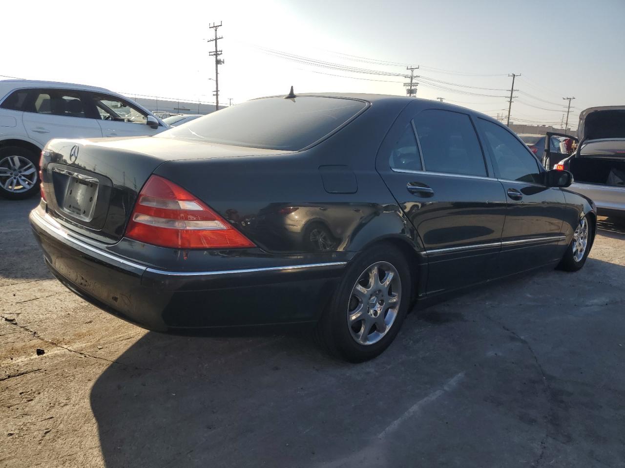 2000 Mercedes-benz S 430 Black vin: WDBNG70J0YA132506