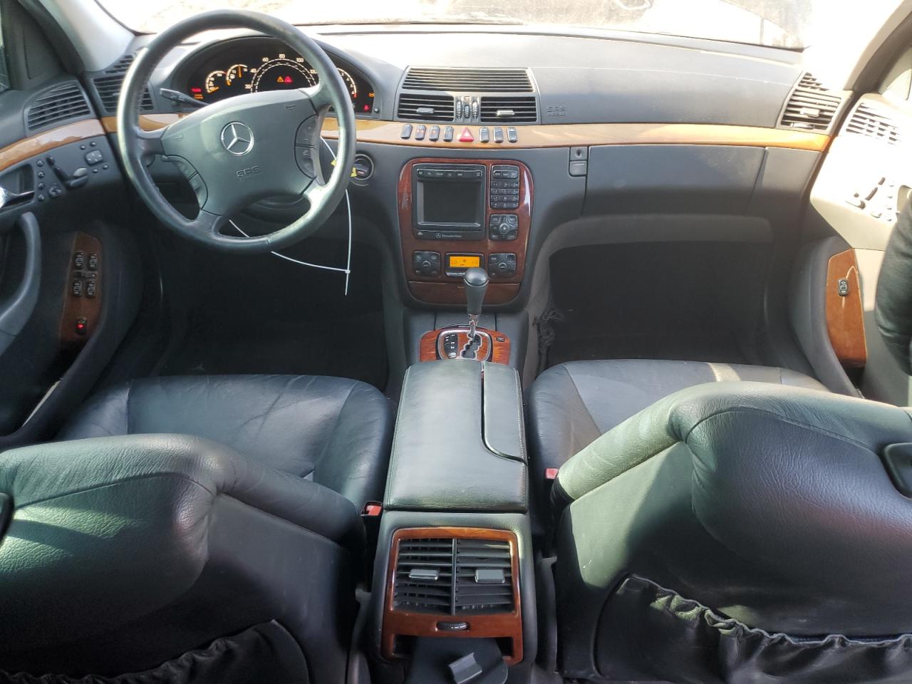 2000 Mercedes-benz S 430 Black vin: WDBNG70J0YA132506