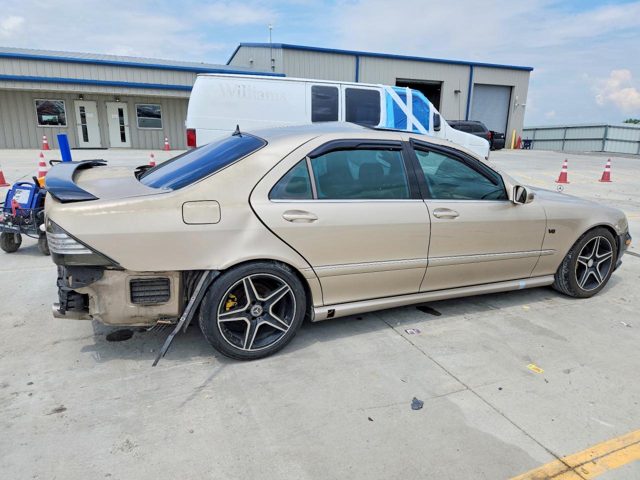 2003 Mercedes-benz S 430 Gold vin: WDBNG70J13A358112