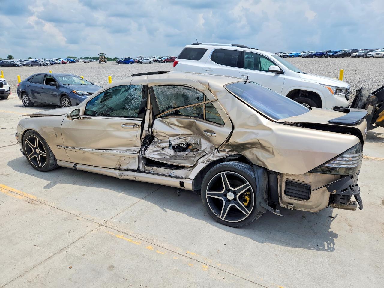 2003 Mercedes-benz S 430 Gold vin: WDBNG70J13A358112