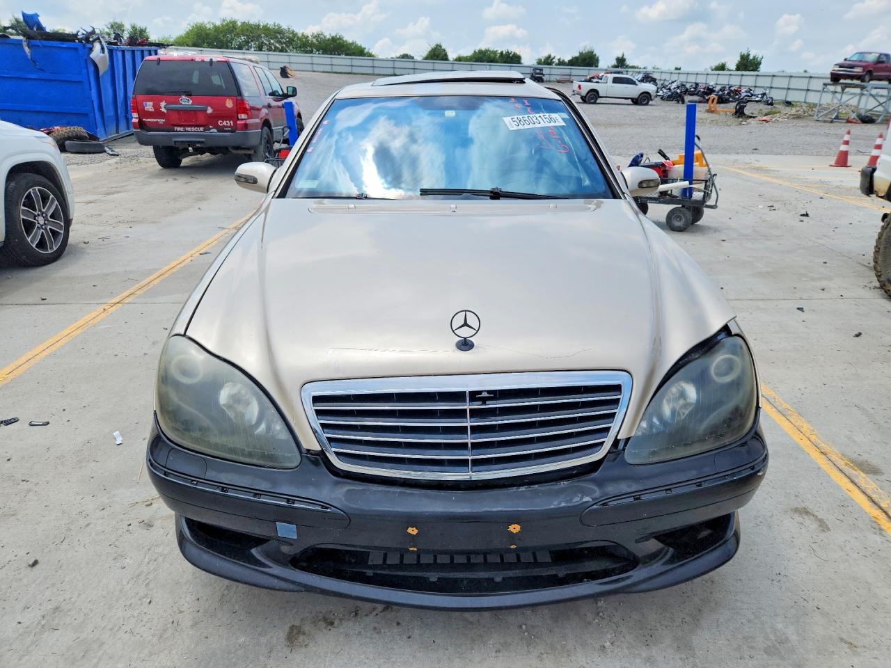 2003 Mercedes-benz S 430 Gold vin: WDBNG70J13A358112