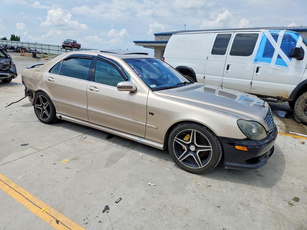 2003 Mercedes-benz S 430 Gold vin: WDBNG70J13A358112