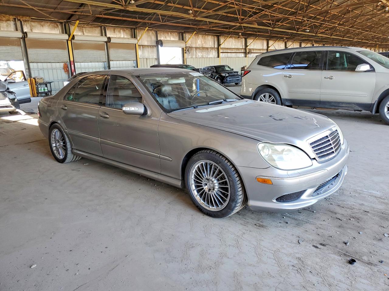 2004 Mercedes-benz S 430 Gray vin: WDBNG70J14A407438