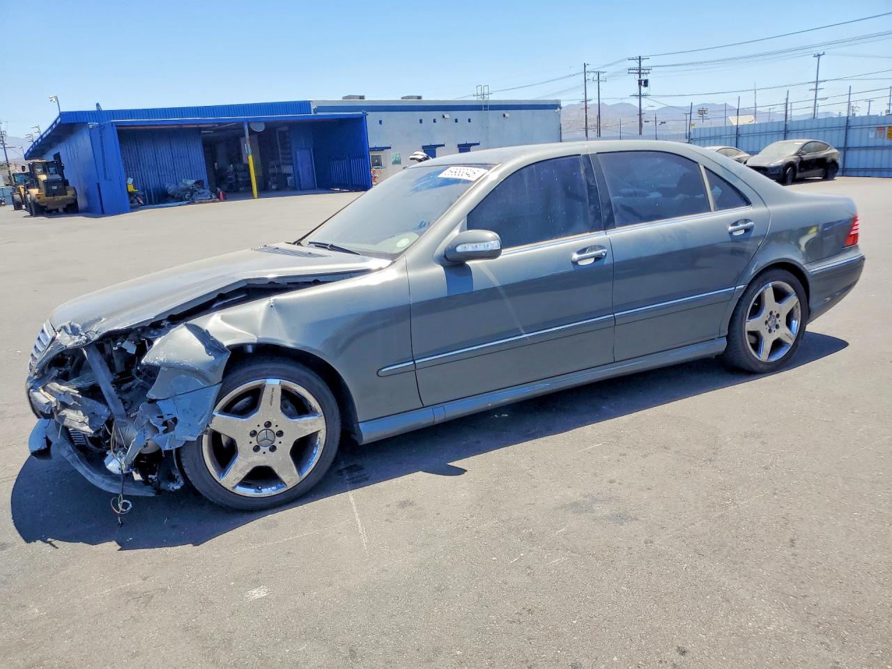 2004 Mercedes-benz S 430 Серый vin: WDBNG70J14A412803