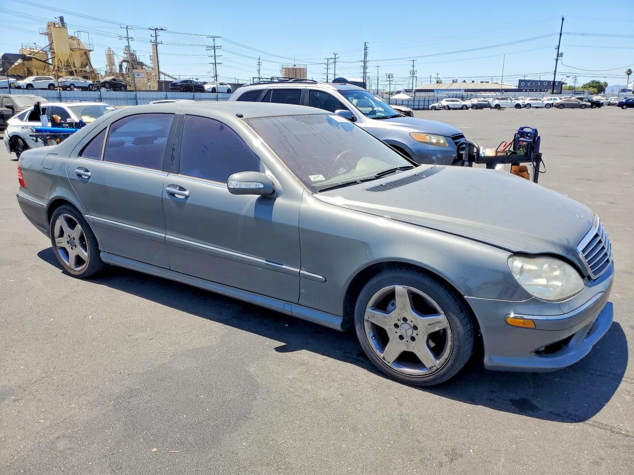 2004 Mercedes-benz S 430 Gray vin: WDBNG70J14A412803