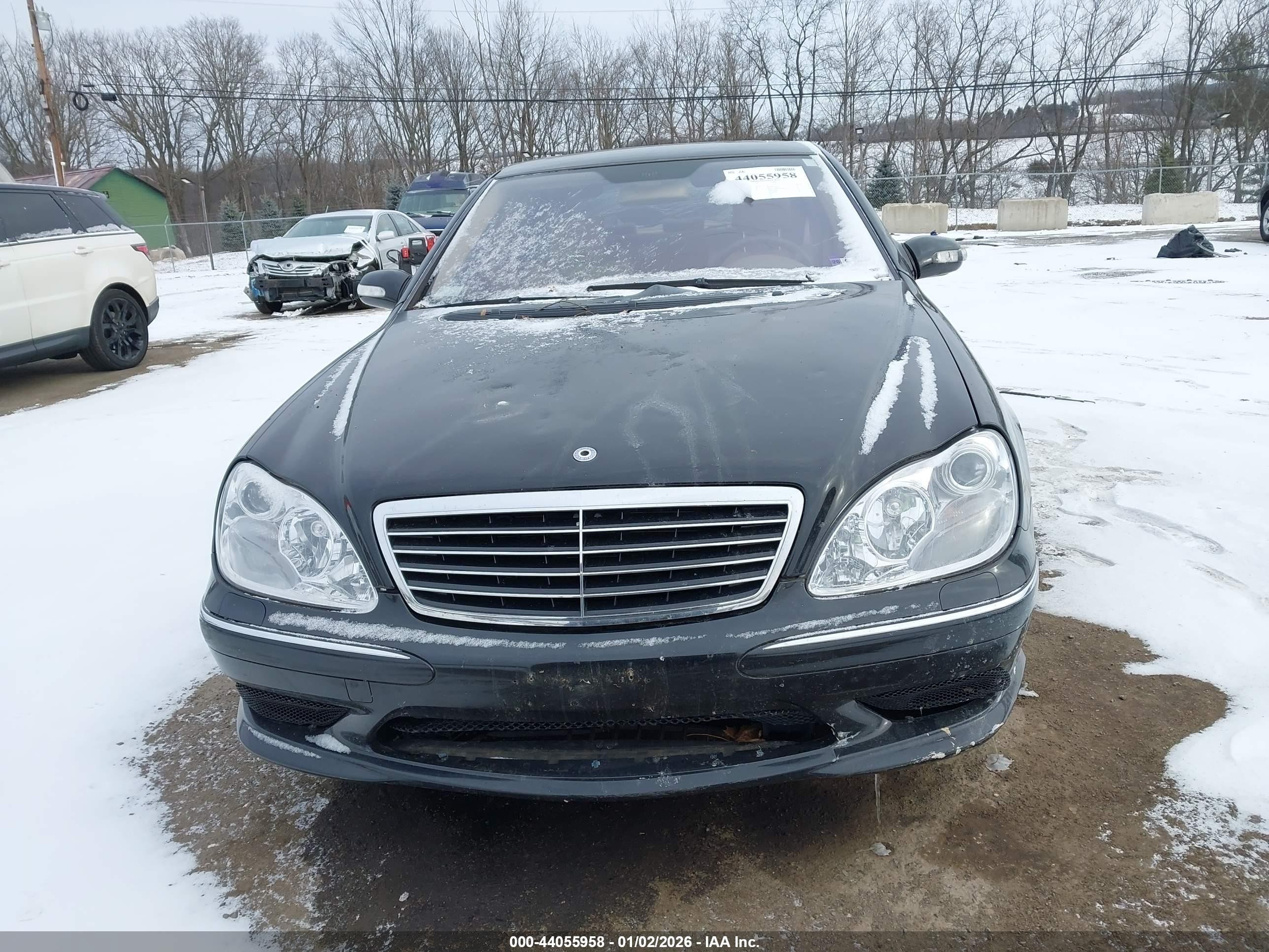 2006 Mercedes-benz S 430   Черный vin: WDBNG70J16A471515