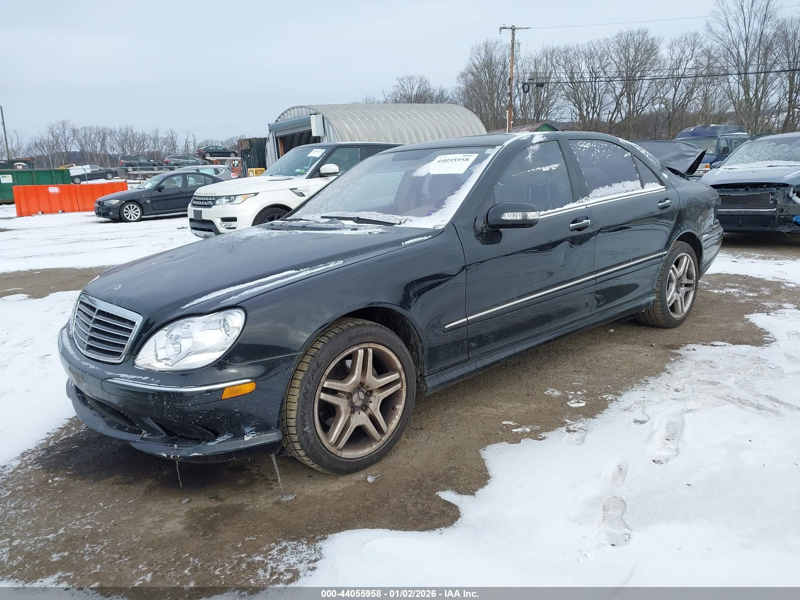 2006 Mercedes-benz S 430   Черный vin: WDBNG70J16A471515