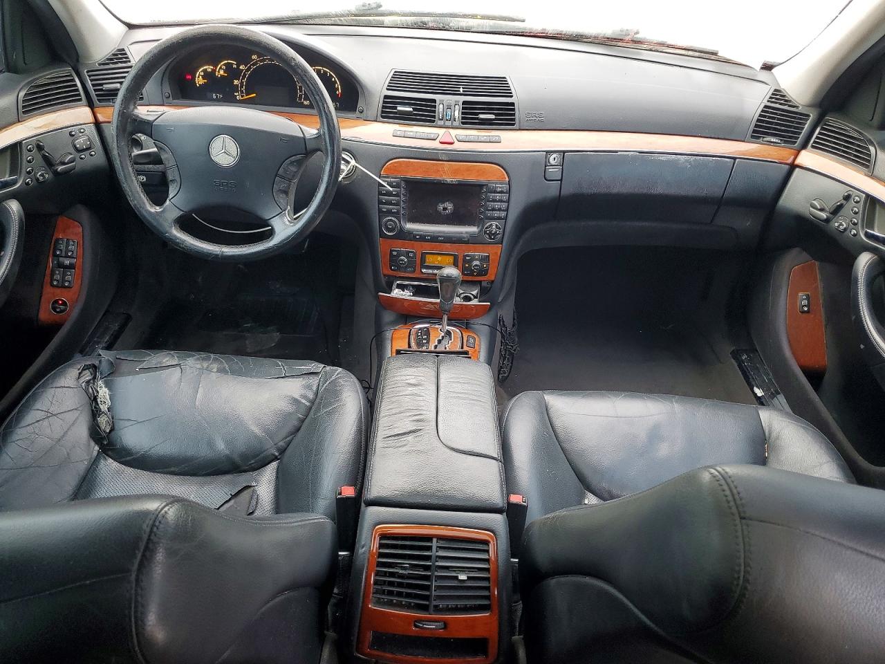 2006 Mercedes-benz S 430 Black vin: WDBNG70J16A479002