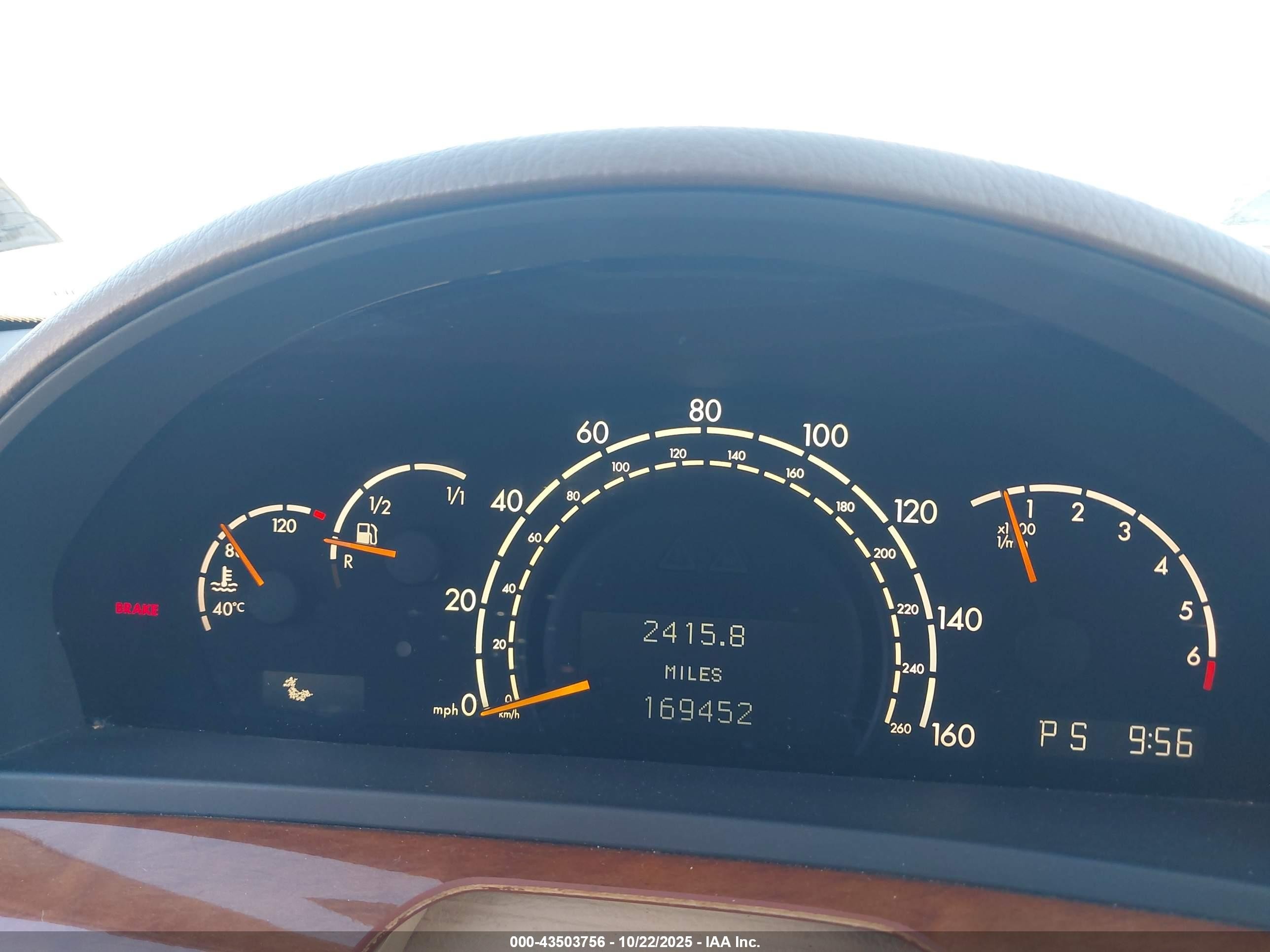 2000 Mercedes-benz S 430   Cream vin: WDBNG70J1YA039137