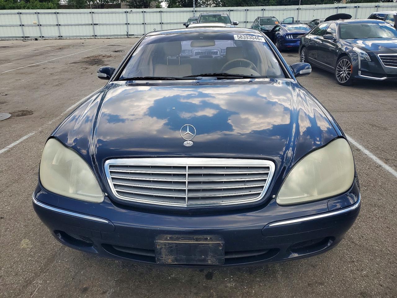 2000 Mercedes-benz S 430 Синий vin: WDBNG70J1YA086877