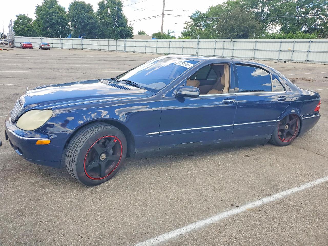 2000 Mercedes-benz S 430 Синий vin: WDBNG70J1YA086877