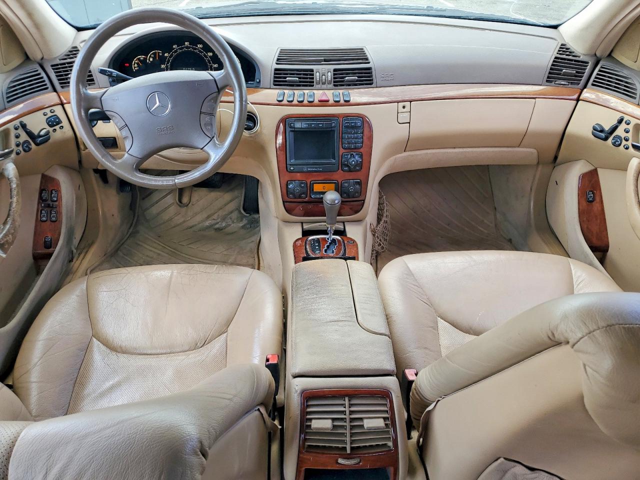 2000 Mercedes-benz S 430 Синий vin: WDBNG70J1YA086877