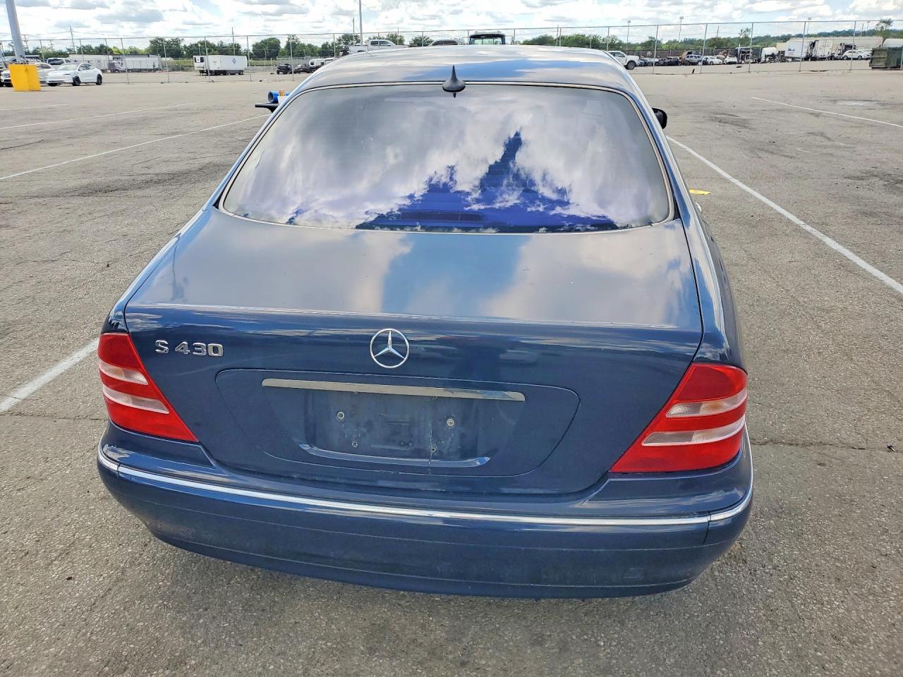 2000 Mercedes-benz S 430 Синий vin: WDBNG70J1YA086877