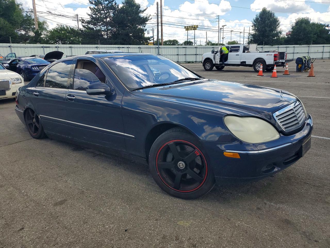 2000 Mercedes-benz S 430 Синий vin: WDBNG70J1YA086877