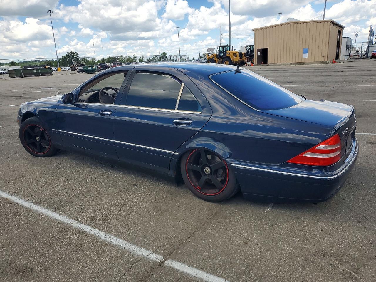 2000 Mercedes-benz S 430 Синий vin: WDBNG70J1YA086877
