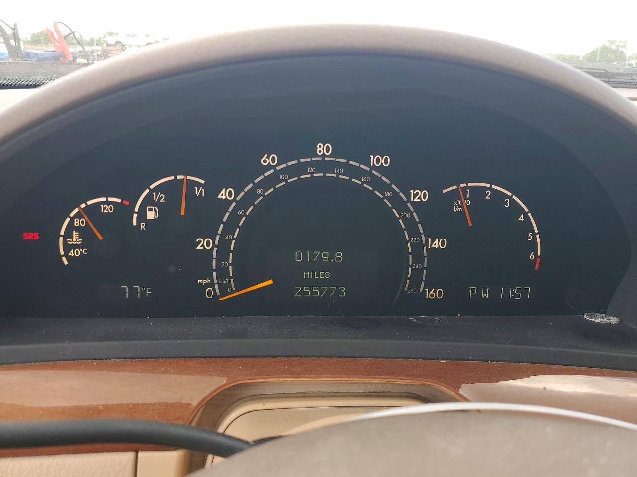 2000 Mercedes-benz S 430 Синий vin: WDBNG70J1YA086877