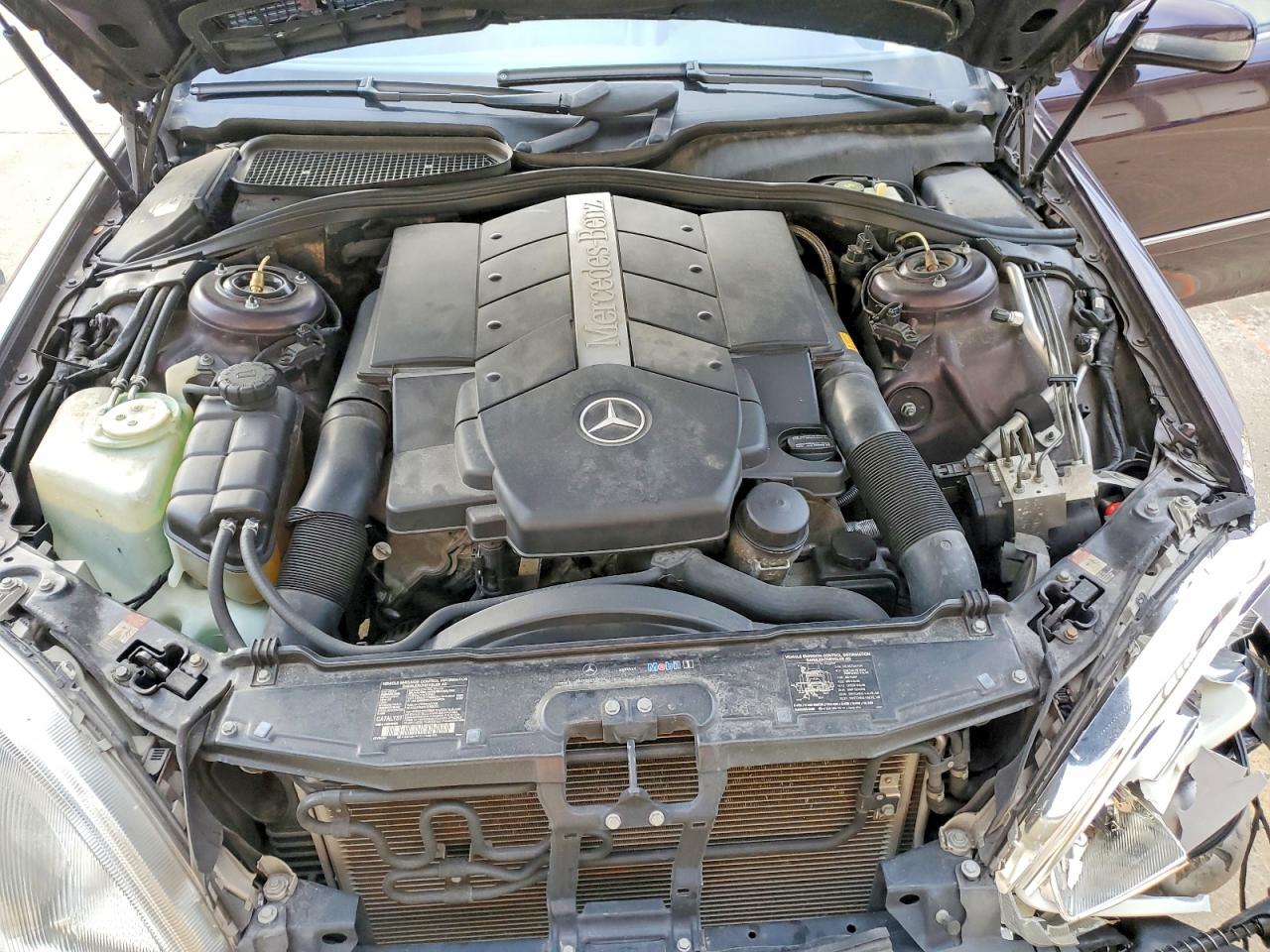 2002 Mercedes-benz S 430 Purple vin: WDBNG70J22A288781