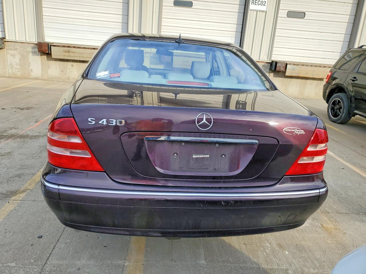 2002 Mercedes-benz S 430 Purple vin: WDBNG70J22A288781