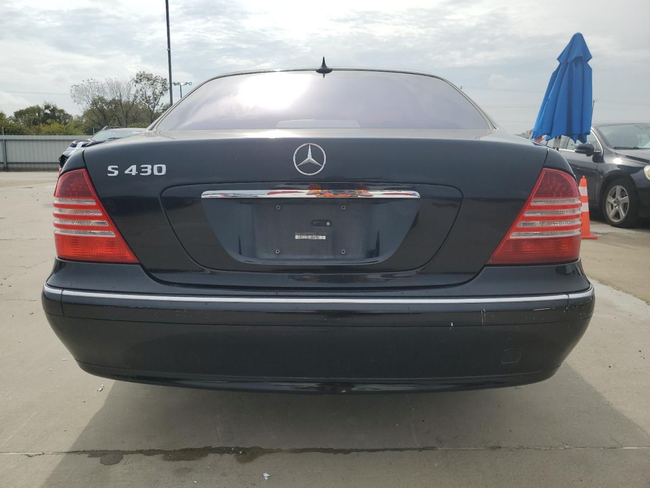 2003 Merz S 430 Black vin: WDBNG70J23A362962