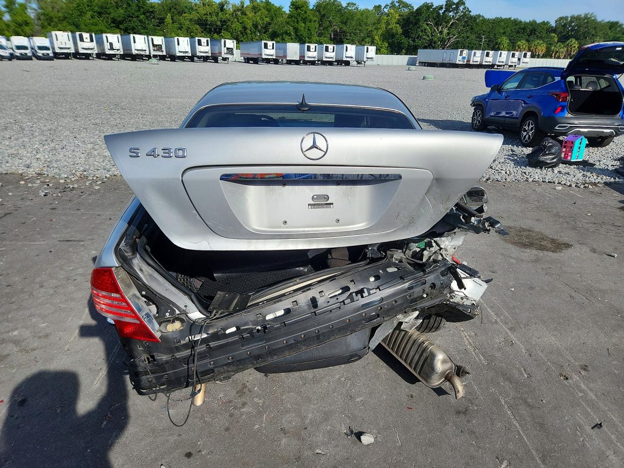 2004 Mercedes-benz S 430 Серебряный vin: WDBNG70J24A387880