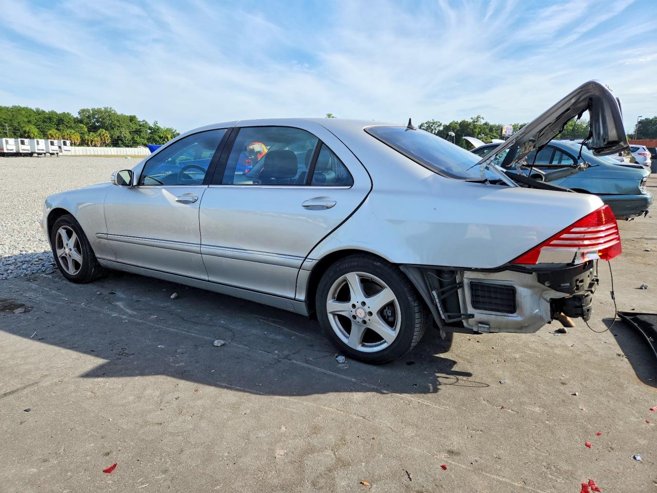 2004 Mercedes-benz S 430 Серебряный vin: WDBNG70J24A387880