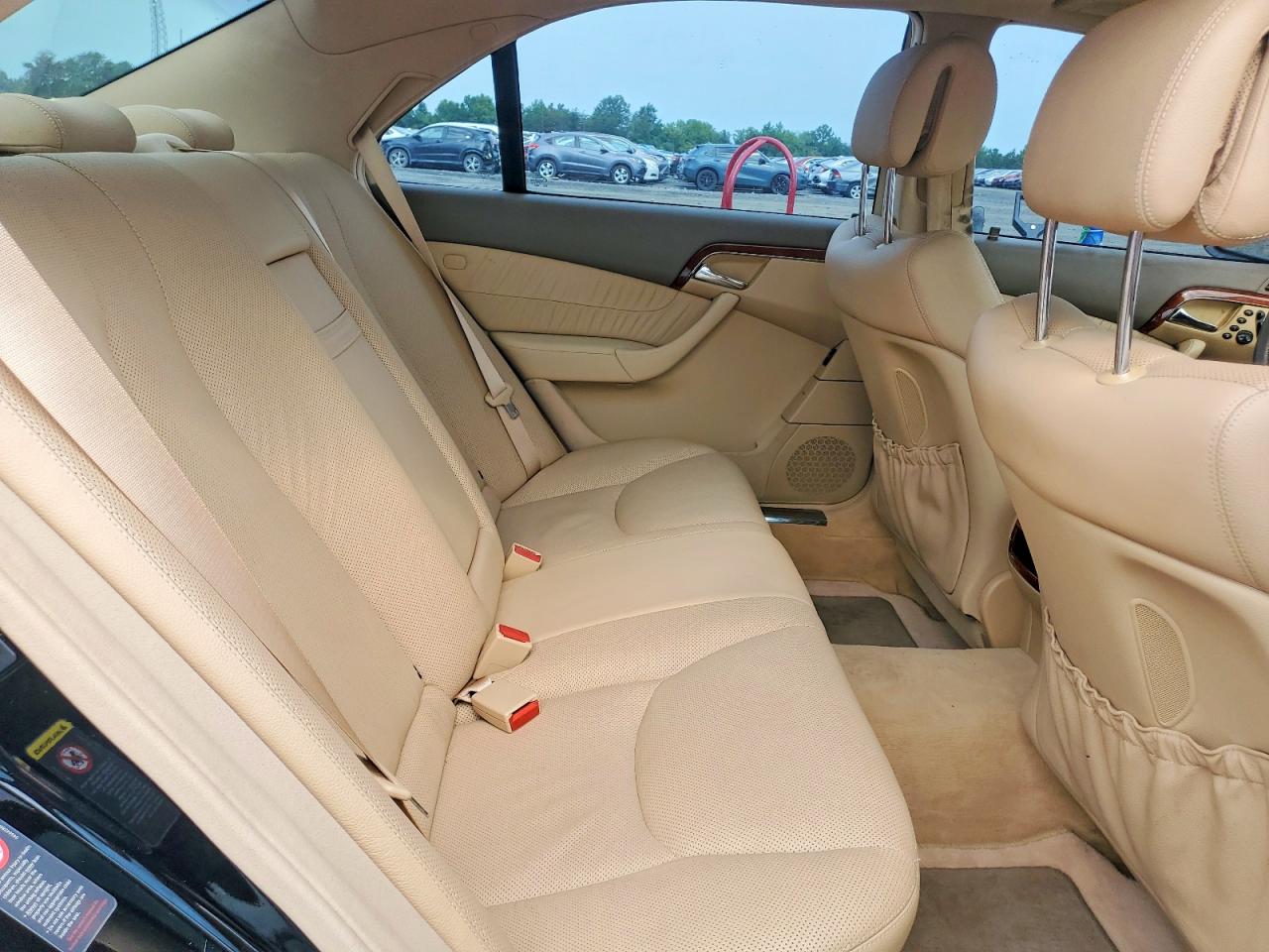 2004 Mercedes-benz S 430 Black vin: WDBNG70J24A397812