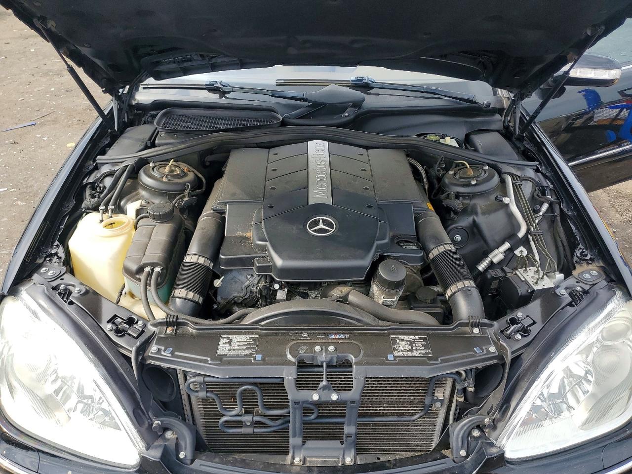 2004 Mercedes-benz S 430 Black vin: WDBNG70J24A397812