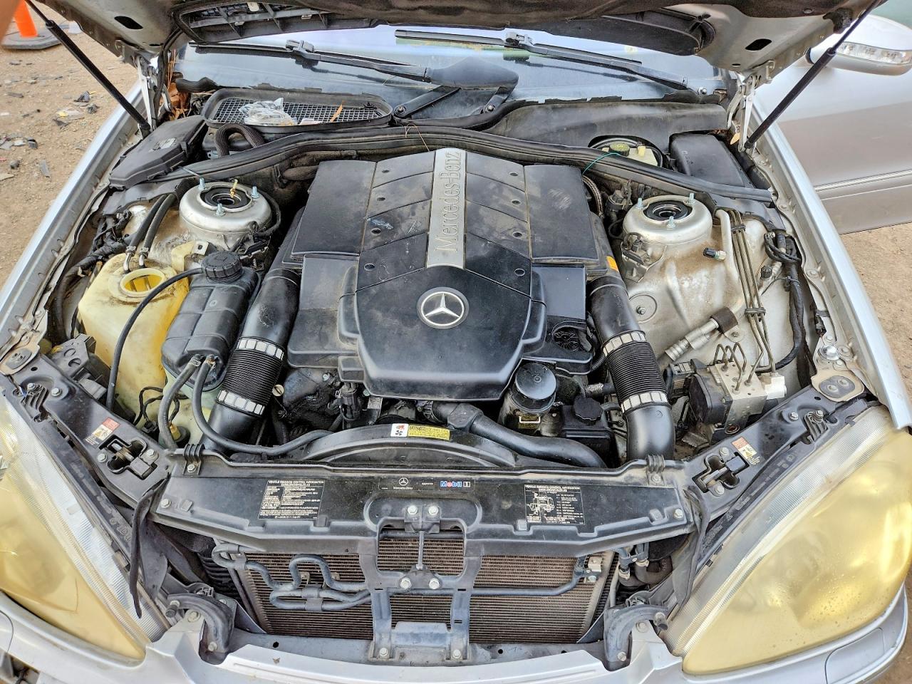 2004 Mercedes-benz S 430 Серебряный vin: WDBNG70J24A409571