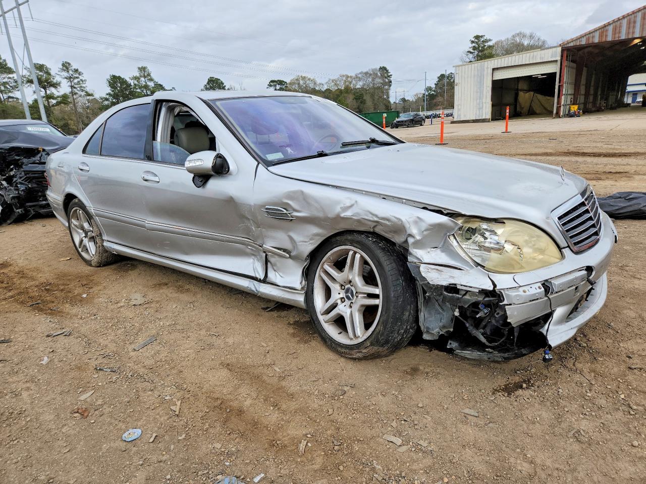 2004 Mercedes-benz S 430 Серебряный vin: WDBNG70J24A409571