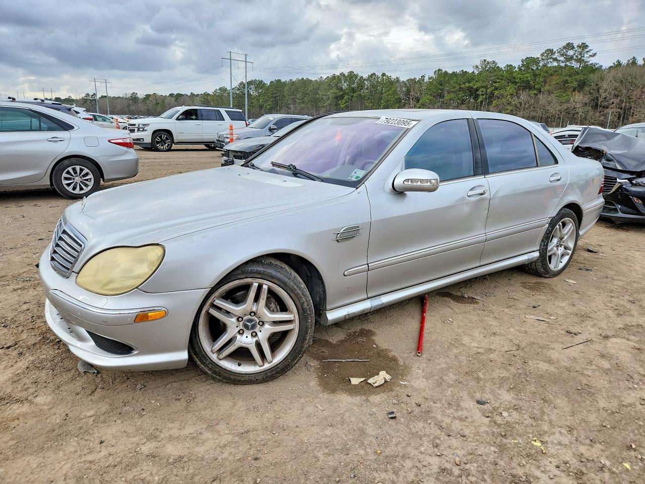 2004 Mercedes-benz S 430 Серебряный vin: WDBNG70J24A409571