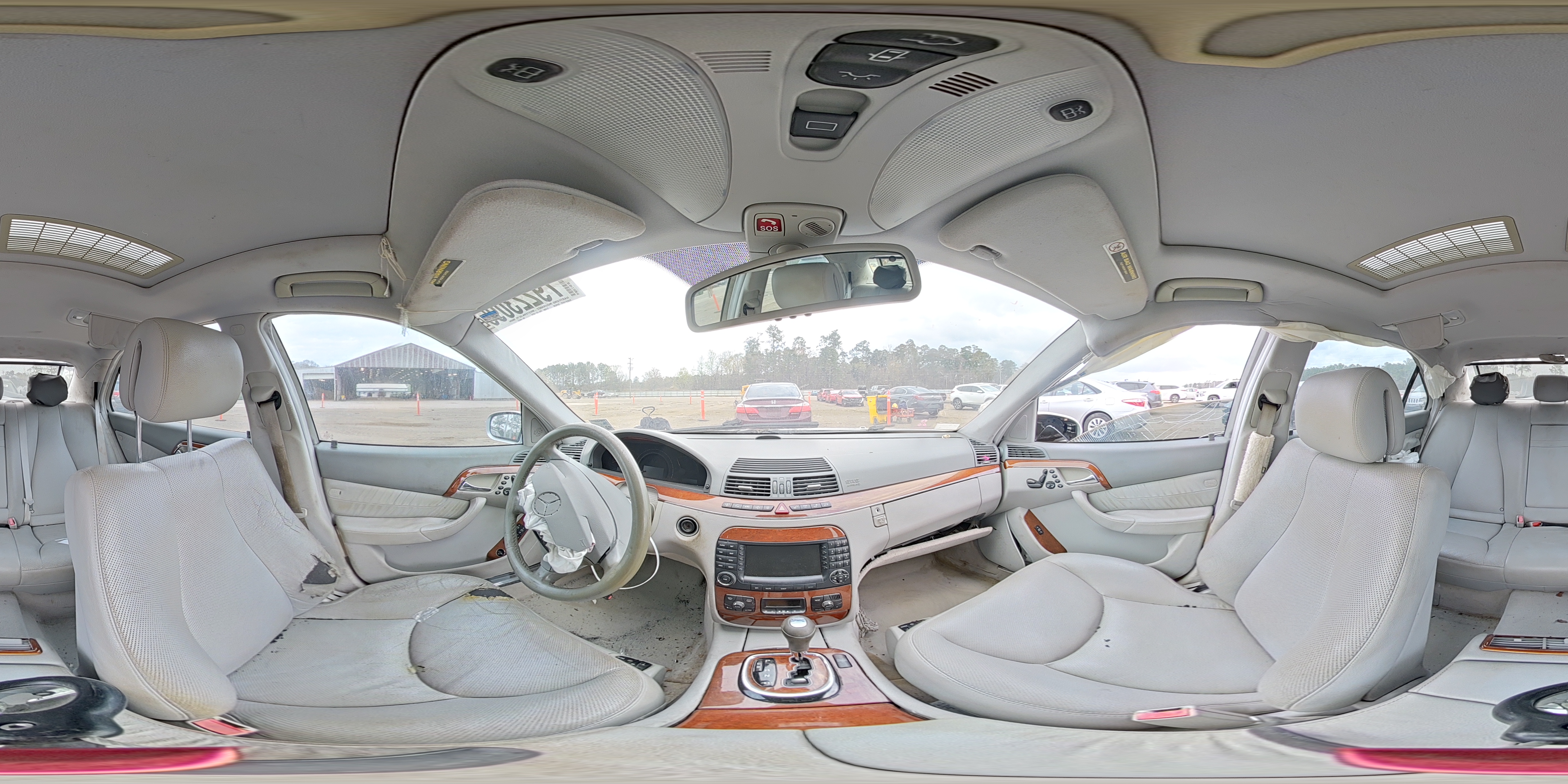 2004 Mercedes-benz S 430 Серебряный vin: WDBNG70J24A409571