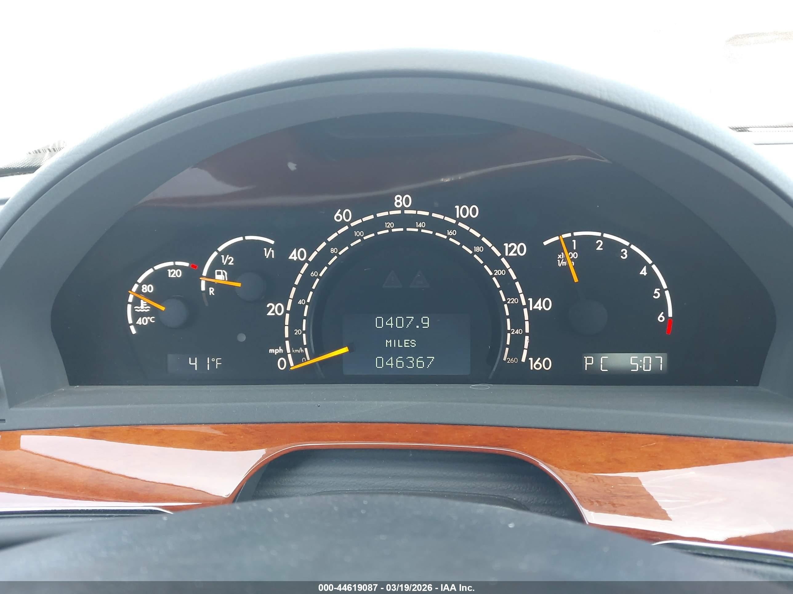 2006 Mercedes-benz S 430   Серебряный vin: WDBNG70J26A466498