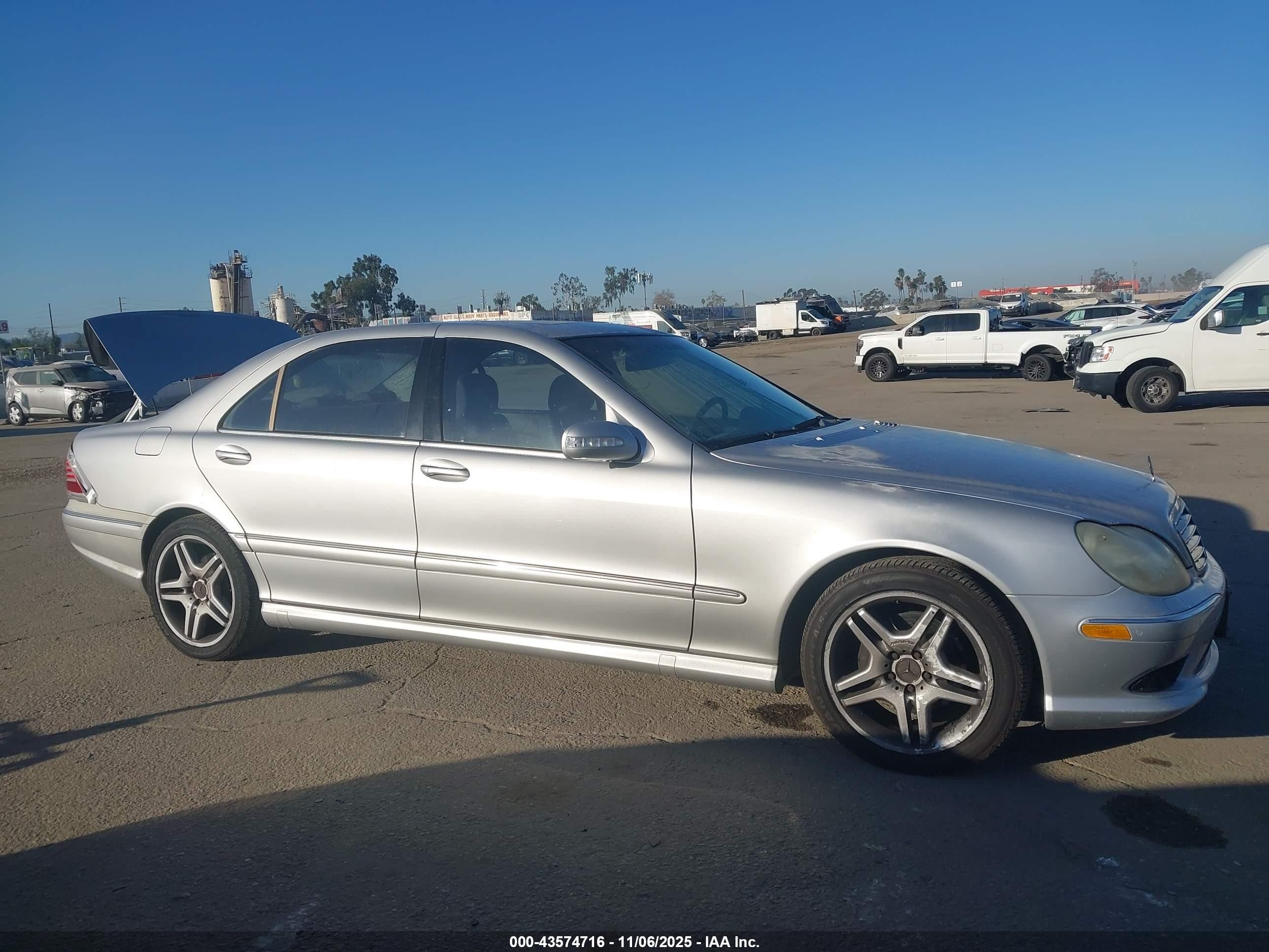 2006 Mercedes-benz S 430   Silver vin: WDBNG70J26A478120