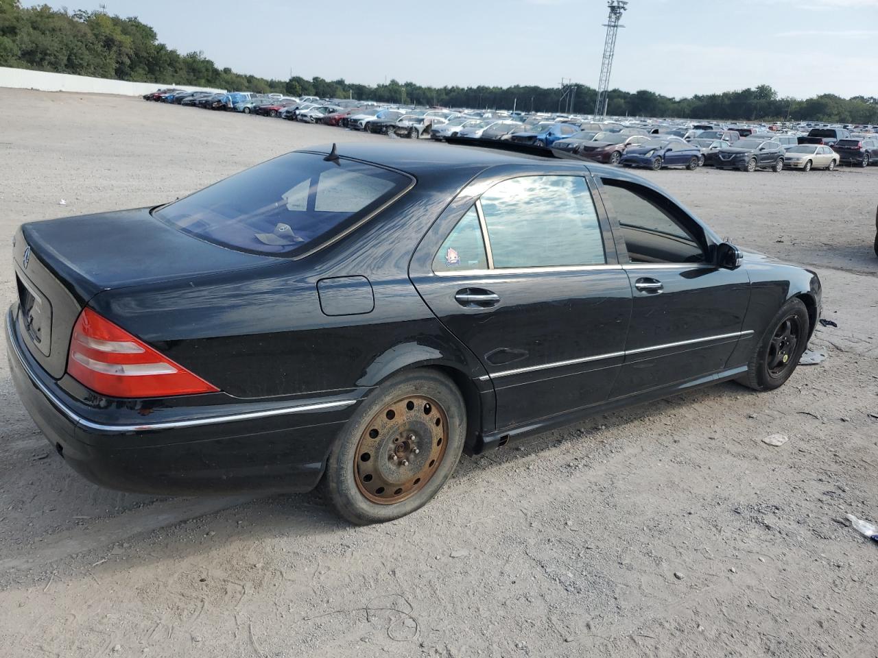 2001 Mercedes-benz S 430 Черный vin: WDBNG70J31A173301