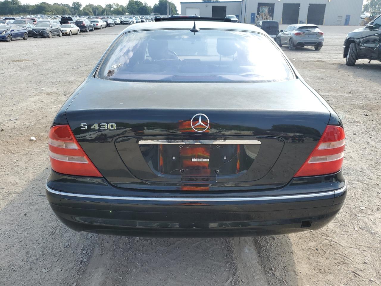 2001 Mercedes-benz S 430 Черный vin: WDBNG70J31A173301
