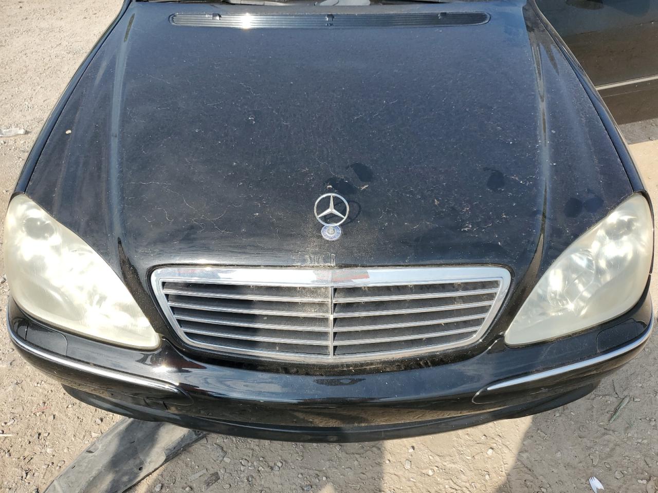 2001 Mercedes-benz S 430 Черный vin: WDBNG70J31A173301