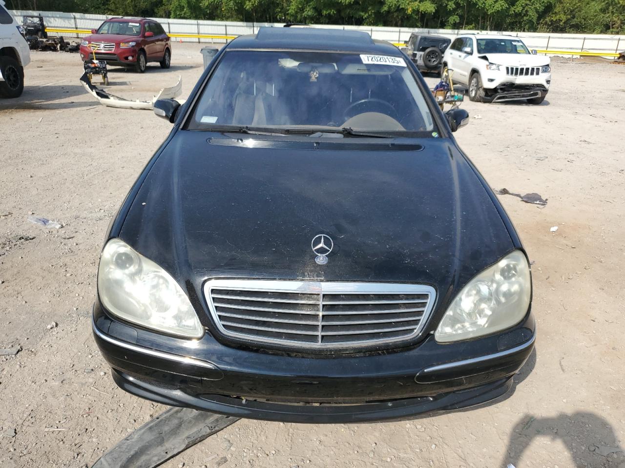 2001 Mercedes-benz S 430 Черный vin: WDBNG70J31A173301