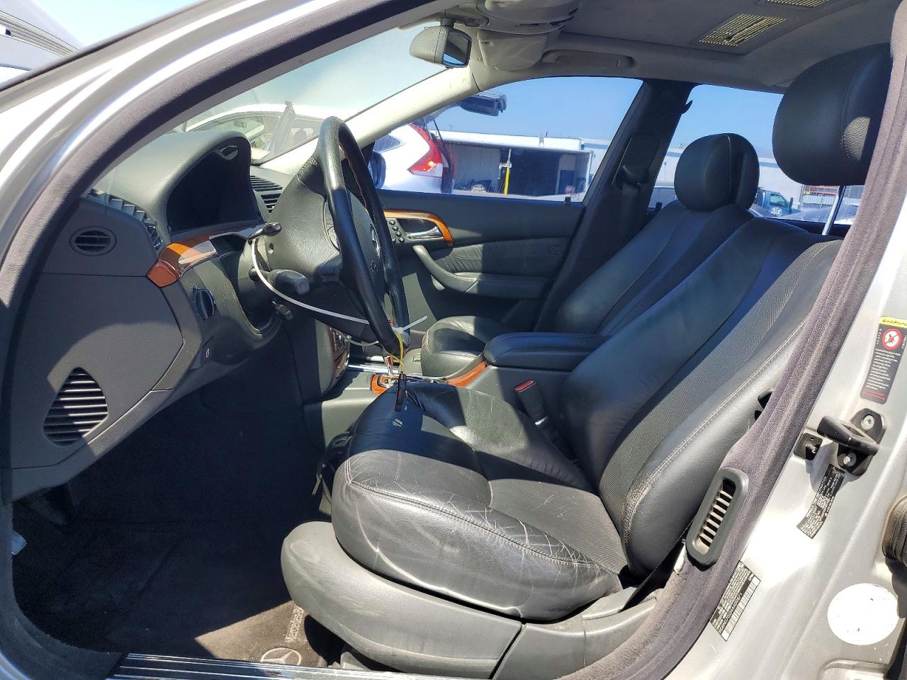2004 Mercedes-benz S 430 Silver vin: WDBNG70J34A409871