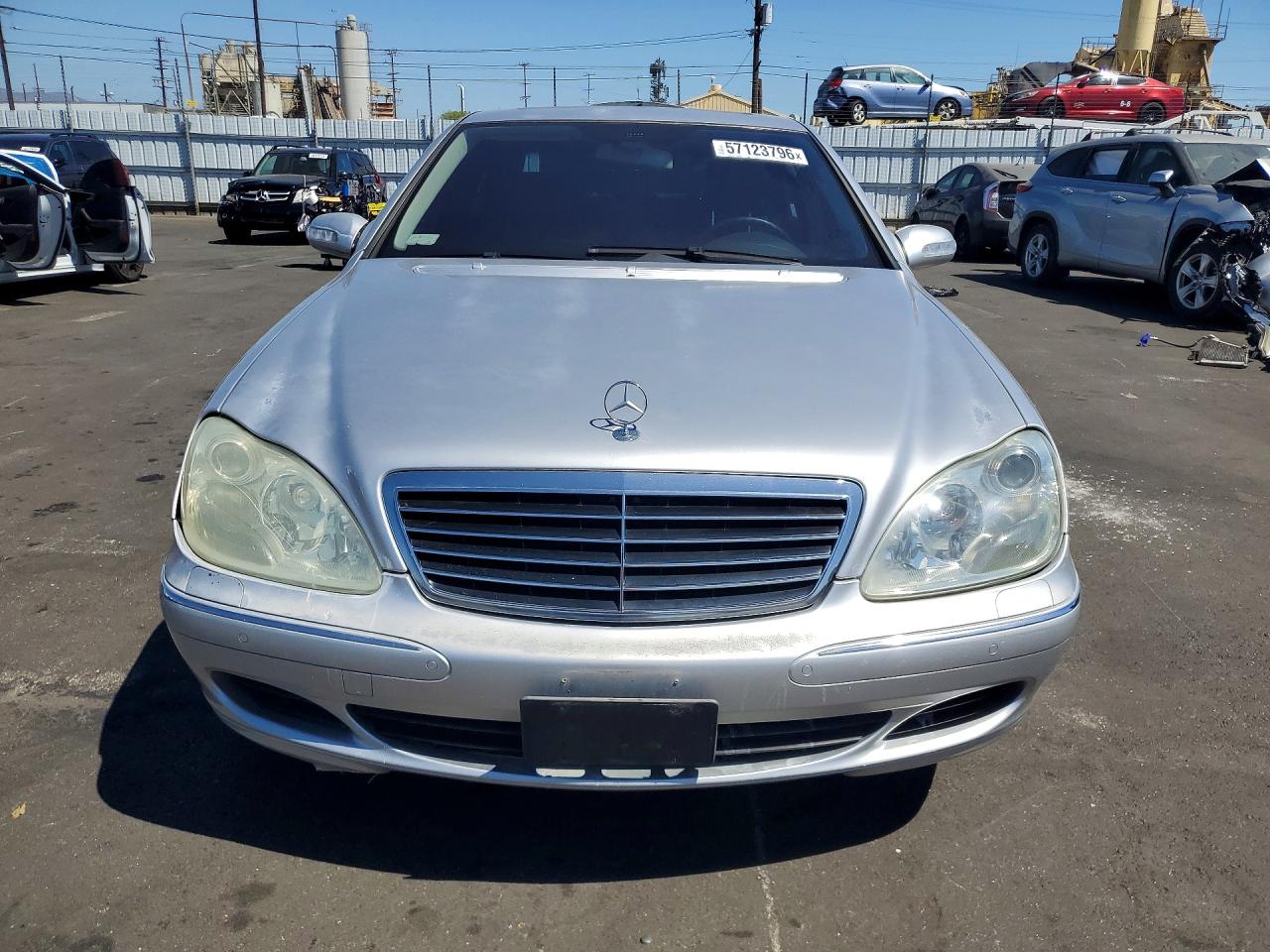 2004 Mercedes-benz S 430 Silver vin: WDBNG70J34A409871