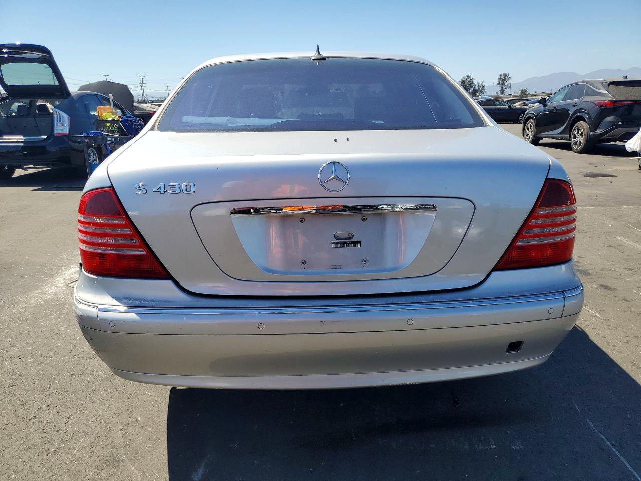 2004 Mercedes-benz S 430 Silver vin: WDBNG70J34A409871