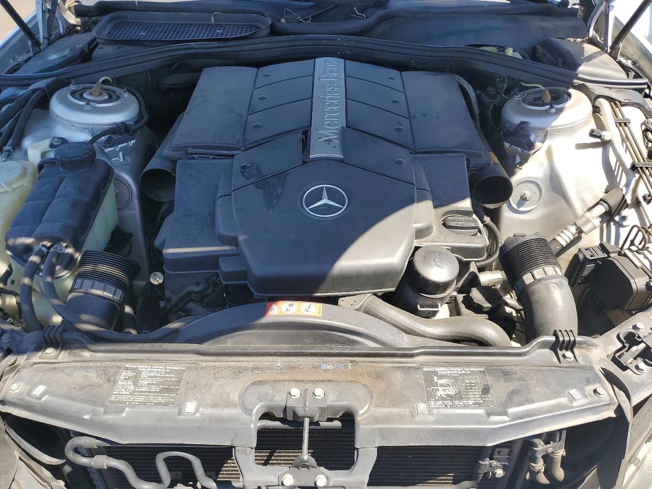 2004 Mercedes-benz S 430 Silver vin: WDBNG70J34A409871
